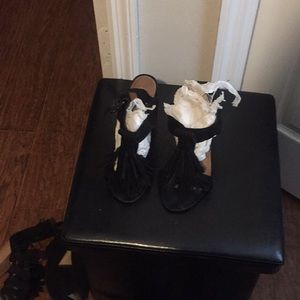 Nice back heel sandals Steve Madden